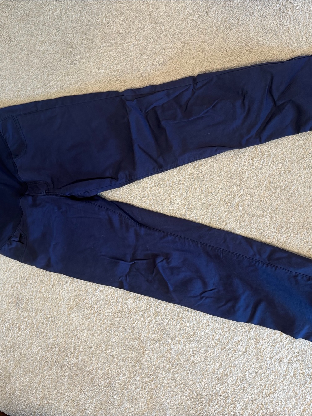 Women's Maternity Navy Stretch Pants